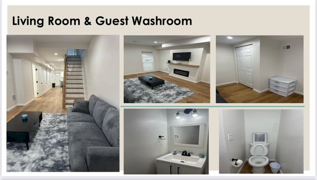 Spacious 5BR Home in Downtown